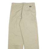 DICKIES Chino Mens Trousers Beige Regular Straight W30 L30