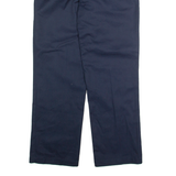 DICKIES Chino Mens Trousers Blue Regular Straight W34 L30