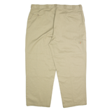 DICKIES Chino Mens Trousers Beige Relaxed Straight W48 L32