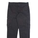 DICKIES Cargo Mens Trousers Black Regular Straight W30 L30