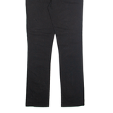 DICKIES Womens Trousers Black Regular Tapered W26 L30