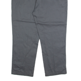 DICKIES Chino Mens Trousers Grey Regular Straight W44 L30
