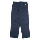 DICKIES Chino Mens Trousers Blue Regular Straight W30 L30