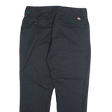 DICKIES Chino Mens Trousers Black Regular Straight W36 L30