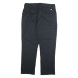 DICKIES Chino Mens Trousers Black Regular Straight W36 L30