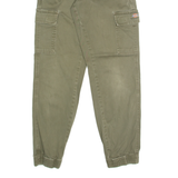DICKIES Cargo Mens Trousers Green Regular Tapered W24 L28