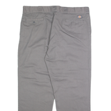 DICKIES Chino Mens Trousers Grey Regular Straight W40 L30