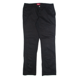 DICKIES Chino Womens Trousers Black Regular Straight W34 L32