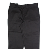 DICKIES Chino Mens Trousers Black Regular Straight W40 L30