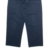 DICKIES Chino Mens Trousers Blue Regular Straight W32 L25