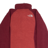 THE NORTH FACE Womens Fleece Jacket Red Colourblock M