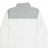 FILA Mens Fleece Jacket White Colourblock M