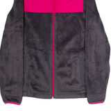 FILA Womens Fleece Jacket Grey Colourblock XS