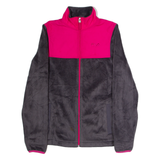 FILA Womens Fleece Jacket Grey Colourblock XS