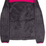 FILA Womens Fleece Jacket Grey Colourblock XS