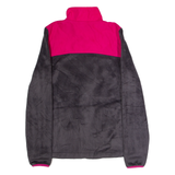 FILA Womens Fleece Jacket Grey Colourblock XS