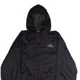 DICKIES Aerotek Mens Rain Jacket Black Nylon Hooded XL