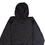 DICKIES Aerotek Mens Rain Jacket Black Nylon Hooded XL