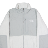THE NORTH FACE Womens Fleece Jacket White Colourblock S