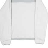 THE NORTH FACE Womens Fleece Jacket White Colourblock S
