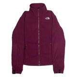 THE NORTH FACE Womens Fleece Jacket Maroon XS