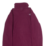 THE NORTH FACE Womens Fleece Jacket Maroon XS