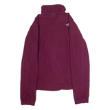 THE NORTH FACE Womens Fleece Jacket Maroon XS