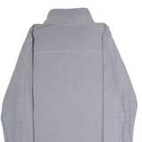 THE NORTH FACE Mens Track Jacket Grey Knit M