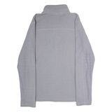 THE NORTH FACE Mens Track Jacket Grey Knit M