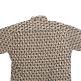 PIERRE CARDIN Mens Shirt Brown Diamond XL