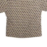 PIERRE CARDIN Mens Shirt Brown Diamond XL