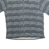 Mens Shirt Blue Floral XL