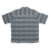 Mens Shirt Blue Floral XL