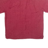 HAVANNAH JACK'S CAFE Mens Hawaiian Shirt Maroon Floral L