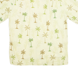 ALOHA REPUBLIC Mens Hawaiian Shirt Green Crazy Pattern L