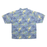 JAMAICA JAXX Mens Hawaiian Shirt Blue Floral XL