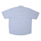 PIERRE CARDIN Mens Shirt Blue Pinstripe 2XL