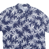 Womens Printed Blouse Blue Floral 2XL