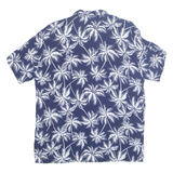 Womens Printed Blouse Blue Floral 2XL