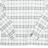Womens Printed Blouse Grey Long Sleeve Check M