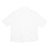 Womens Printed Blouse White Spotted M