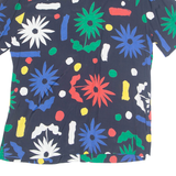 RUBY Womens Printed Shirt Blue Floral M