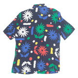 RUBY Womens Printed Shirt Blue Floral M
