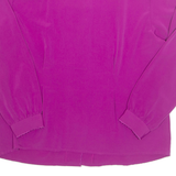 Womens Blouse Purple Long Sleeve L