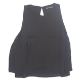 ZARA Womens Vest Black Sleeveless S