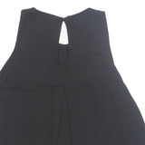 ZARA Womens Vest Black Sleeveless S
