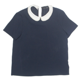 ZARA Womens Top Blue S