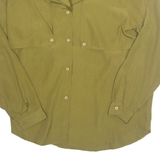 Womens Shirt Green Long Sleeve M