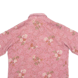 Womens Printed Shirt Pink Floral L