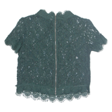 ZARA Womens Top Green S